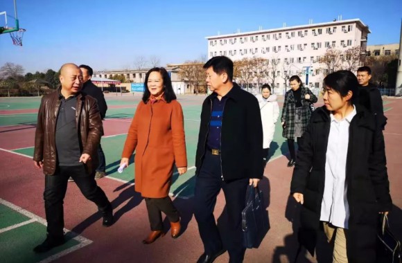 咸阳市人社局现地考察陕西旅游烹饪职业学院实训基地