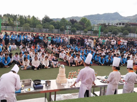 陕西旅游烹饪职业学院送教扶贫