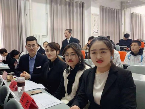 学院旅游管理专业的学子 专业知识大比武