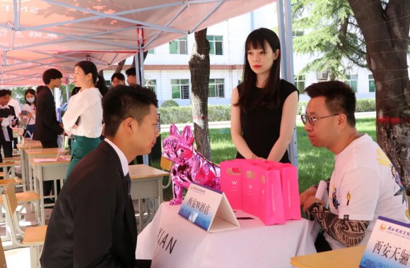 毕业季丨陕西旅游烹饪职业学院举行2019级顶岗实习校园双选会
