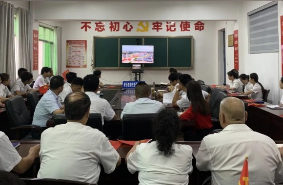 建党100周年丨我院师生共同观看庆祝中国共产党成立100周年大会直播盛况