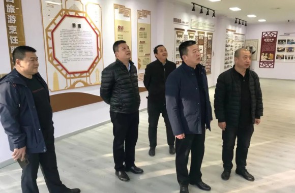咸阳市劳动技能鉴定服务中心巡视组、泾阳县人社局一行7人莅临我院检查参观指导工作